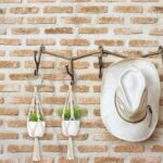 Mini Macrame Plant Hanger 2 Pack Boho Car Rear View Mirror Plant Charm 10.5'' Ha... - Image 6