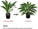 Oairse Artificial Plants Indoor with Pot, 18.1" Fake Potted Plants Medium Artifi... - Image 3