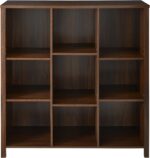 ClosetMaid 16057 Premium Adjustable 9-Cube Organizer, Dark Chestnut - Image 5