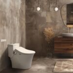 SmartBidet® SB-1200 Luxury Advanced Electric Smart Bidet Elongated White Toilet ... - Image 3