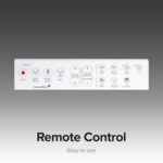 SmartBidet® SB-1200 Luxury Advanced Electric Smart Bidet Elongated White Toilet ... - Image 7