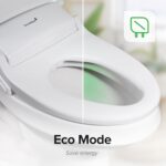 SmartBidet® SB-1200 Luxury Advanced Electric Smart Bidet Elongated White Toilet ... - Image 11