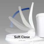 SmartBidet® SB-1200 Luxury Advanced Electric Smart Bidet Elongated White Toilet ... - Image 13