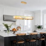 Luxury Crystal Chandelier, Modern Rectangular LED Pendant Light for Kitchen Isla... - Image 7
