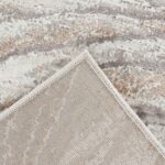Strata Luxury Thick Pile Area Rug High End Modern Abstract Marbled Polyester Car... - Image 8