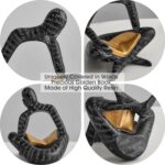 Black Decor Reading Statues for Home Decor Modern Abstract Thinker Sculptures Bo... - Image 6