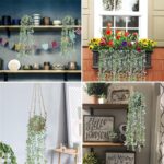 Fake Hanging Plants - 2 Pack Artificial Plants Indoor, Fake Ivy Vine & Pearl Str... - Image 3