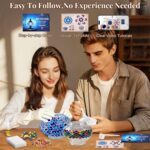 DIY Turkish Mosaic Lamp Kit, Stained Glass Table Lamp Making Kit- Easy and Fun, ... - Image 3