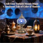 DIY Turkish Mosaic Lamp Kit, Stained Glass Table Lamp Making Kit- Easy and Fun, ... - Image 6