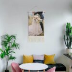GUANGSHACORA Custom Cotton and Linen Hanging Wall Art Poster with Picture Text P... - Image 7