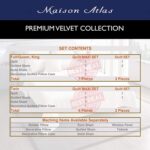 Velvet Quilt, Jewel Premium Heavy Velvet Collection, Cotton Backing, Cotton Batt... - Image 6