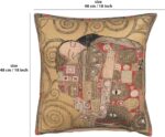 C Charlotte Home Furnishings Inc The Accomplissement Gold European Cushion Cover... - Image 3