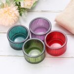 PATIKIL 2 Pcs Tealight Candle Holder, Tea Lights Candle Holder Glass Votive Cand... - Image 6