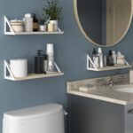 Wallniture Minori Floating Shelves for Wall Storage, Floating Bookshelf Set of 3... - Image 5