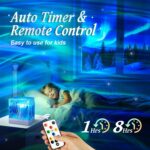 Northern Lights Projector White Noise Sound Machine for Sleep, 18-Color 15 White... - Image 6