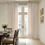 Oatmeal Linen Curtains 96 Inch Length 2 Panels Set Light Filtering Semi Sheer Gr... - Image 9