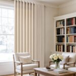 Oatmeal Linen Curtains 96 Inch Length 2 Panels Set Light Filtering Semi Sheer Gr... - Image 10