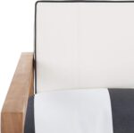SAFAVIEH Outdoor Collection Montez Natural/ White Cushions/ Striped Bolster Pill... - Image 4