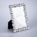LARAINE Picture Photo Frame 4x6 Rhinestones Metal High Definition Glass Display ... - Image 3