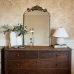 USHOWER Gold Anthropologie Vintage Mirrors for Wall, 24" x 36" Antique Baroque S... - Image 4