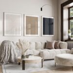 Modern Abstract Pictures Wall Art Boho Neutral Canvas Wall Art Minimalist Wall D... - Image 4