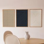Modern Abstract Pictures Wall Art Boho Neutral Canvas Wall Art Minimalist Wall D... - Image 6