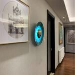 Modern Round Wall Lamp Living Room Bedside LED Sconce Light Bedroom Loft Nordic ... - Image 4