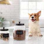 Hyperspace Clear Glass Kitchen Canister Set, Cookie Jar, Food Storage Container,... - Image 5