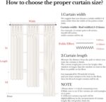 Pinch Pleated Curtains 108 Inches - 100% Blackout Curtains for Bedroom Living Ro... - Image 3