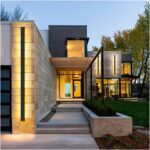 Simple Outdoor Waterproof LED Strip Wall Light Background Wall Light Garden Vill... - Image 8