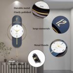 Large Wall Clocks for Living Room Decor Modern Big Decorative Wall Clock Battery... - Image 7