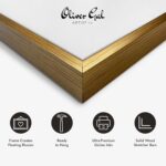 The Oliver Gal Artist Co. Modern 36 in x 54 in Paris Luxury Street Framed Canvas... - Image 7