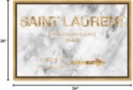 The Oliver Gal Artist Co. Modern 36 in x 54 in Paris Luxury Street Framed Canvas... - Image 9