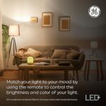 GE LED+ Color Changing PAR38 Outdoor LED Light Bulbs with Remote, 15 Watts, Outd... - Image 6
