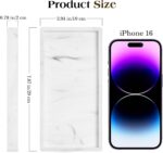 Luxspire Bathroom Vanity Tray - 2 Pack (7.9" x 4") Silicone Soap Dish for Kitche... - Image 5
