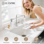 Luxspire Bathroom Vanity Tray - 2 Pack (7.9" x 4") Silicone Soap Dish for Kitche... - Image 6