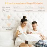 100% Egyptian Cotton Sheets Twin Size - Luxury 800 Series Elite Collection Egypt... - Image 3