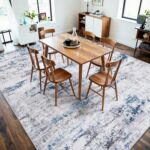Area Rug Living Room Rugs: 8x10 Large Soft Indoor Carpet Modern Abstract Rug wit... - Image 6