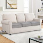 BT.WA Couch Cushion Cover Velvet 3 Pieces Seat Cushion Cover Stretch Sofa Covers... - Image 3