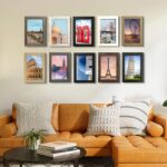 SESEAT 4x6 Picture Frame Set of 10, Wall and Tabletop Display, Mix Multi Color - Image 4