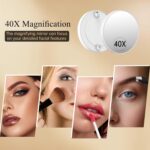 FUNTOUCH Vanity Mirror with Lights, Rechargeable Makeup Mirror with Lights,Smart... - Image 4