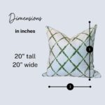 Jillien Harbor “The Lattice” Spring Decorative Festive Pillow Cover – Garden-Ins... - Image 4