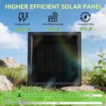 Bright Solar Pathway Lights Outdoor, 8 Pack Upgraded Solar Powered Garden Lights... - Image 4
