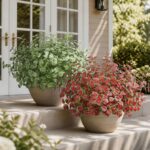 Ivydale Artificial Plants Outdoor 5 Pcs, Faux Greenery Plants Outdoor UV Resista... - Image 4