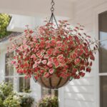 Ivydale Artificial Plants Outdoor 5 Pcs, Faux Greenery Plants Outdoor UV Resista... - Image 5