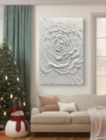 Yika Art Canvas Paintings, Wall Art Thick Texture Modern Gorgeous Abstract Hand ... - Image 6