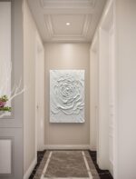 Yika Art Canvas Paintings, Wall Art Thick Texture Modern Gorgeous Abstract Hand ... - Image 7