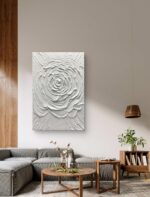 Yika Art Canvas Paintings, Wall Art Thick Texture Modern Gorgeous Abstract Hand ... - Image 8