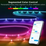 DAYBETTER Smart IC LED Strip Lights, BGRIC LED Lights for Bedroom, DIY Multiple ... - Image 3