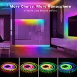 DAYBETTER Smart IC LED Strip Lights, BGRIC LED Lights for Bedroom, DIY Multiple ... - Image 4
